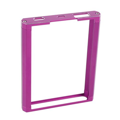 Alomejor Fernbedienungsbasis -Schutzrahmen NB4 Fernbedienungshalter -Halter mit Moderner Ästhetik, die für eine Einfache Einrichtung und eine Verbesserte Visuelle Anziehungskraft (violett) von Alomejor