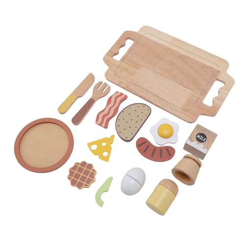 Alomejor Finging Spielen Essen für, Simulierte Kinderkochspieler für Saf, Holzmaterial Alomejor Finging Spielen Essen für, Simulierte Kinderkochspieler für Saf, Holzmaterial von Alomejor