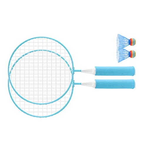 Alomejor Fledermaus für Badminton mit Großen Hemden mit Einem Sanften Griff für eine Verbesserte Kontrolle und Koordination, 2 Kugeln, Einschließlich (#3) von Alomejor