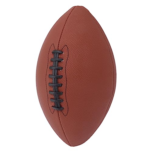 Alomejor Größe 9 Junior Composite Football PU Inblasable Gummi Liner, Verbesserte Grip High School Training Football für, Langlebiges Material Alomejor Größe 9 Junior Composite Football PU Inblasable Gummi Liner, Verbesserte Grip High School Training Football für, Langlebiges Material von Alomejor