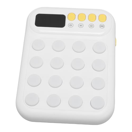 Alomejor Handheld Memory Game, Kids Educational Toy für Konzentration, Logik und Argumentationsfähigkeiten (White) von Alomejor