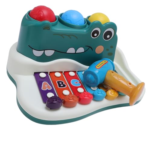 Alomejor Handspielspielzeug mit Handspiel, 2-in-1-Elektronik-Tastatur mit Musikunterrichtsfunktion Early Learning Educational Toy für Babys und Toddler Alomejor Handspielspielzeug mit Handspiel, 2-in-1-Elektronik-Tastatur mit Musikunterrichtsfunktion Early Learning Educational Toy für Babys und Toddler von Alomejor