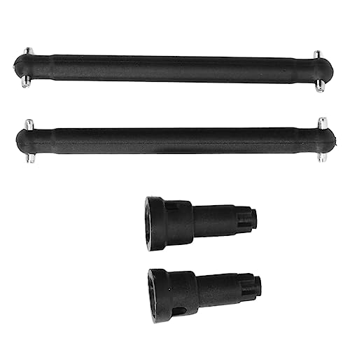 Hintere CVD-Antriebswelle aus Stahl, Dogbone-Wellensatz für SCY 1/16 RC Car 16101 16102 16103 16201 von Alomejor