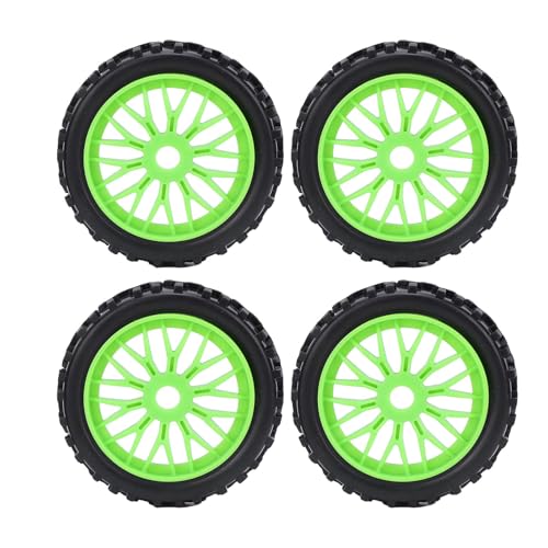 Alomejor Hochleistungs 1/8 RC Offroad Car Typers Austausch des SRX8 MP9 Snake, Premium -Gummi -Material für Verbesserte Griffe und Stabilität (Green) von Alomejor