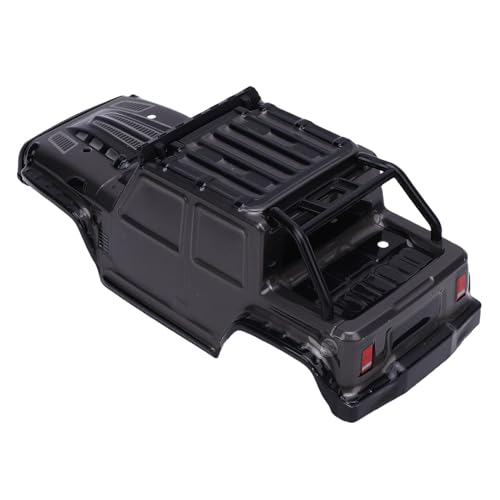 Alomejor Hochwertige Dunkelgraue RC -Autoschale für SCY 16103 Model - Robustkonstruktion, Einfache Installation, für RC Auto Enthusiasten Kunststoff und Metallmaterial Alomejor Hochwertige Dunkelgraue RC -Autoschale für SCY 16103 Model - Robustkonstruktion, Einfache Installation, für RC Auto Enthusiasten Kunststoff und Metallmaterial von Alomejor