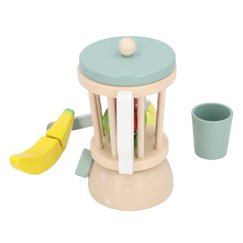 Alomejor Holzspielzeugsuicer Mixer Set Einfallsreiches Obst Schneiden Spielgeräte für zu Hause und Kindergarten von Alomejor