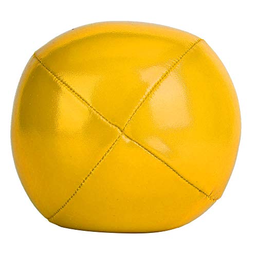 Alomejor Jonglierball 3-TLG Profi Jonglierball Set Clown Jonglierball Set mit Reisetasche(Gelb) von Alomejor