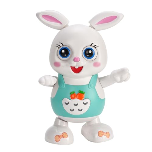 Alomejor Kids Electric Dancing Toy Singt und Tanzt Spaßhasen mit Glühendem Design für Bildungsspielzeug von Alomejor