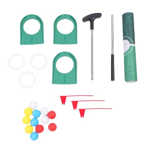 Alomejor Kids Toy Club Mat Set Interactive Educational Chipping -Übungsspiel mit Plastikputter und Bällen Multifunktionale Trainingsmatte für Kleinkinder Alomejor Kids Toy Club Mat Set Interactive Educational Chipping -Übungsspiel mit Plastikputter und Bällen Multifunktionale Trainingsmatte für Kleinkinder von Alomejor