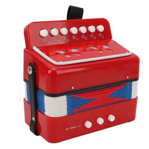 Alomejor Kinder Akkordeon, Musikinstrumente für Kinder Im Alter von 9 Bis 12 Jahren, Anfänger Kleinkinder Kinder Mini-Spielzeug-Akkorde-10-Tasten-Tasten Steuergewicht. Alomejor Kinder Akkordeon, Musikinstrumente für Kinder Im Alter von 9 Bis 12 Jahren, Anfänger Kleinkinder Kinder Mini-Spielzeug-Akkorde-10-Tasten-Tasten Steuergewicht. von Alomejor