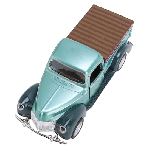 Alomejor Klassische Alte LKW -Figur -Legierungs Pickup LKW Modell Vintage Modell für die Heimdekoration (Green) von Alomejor