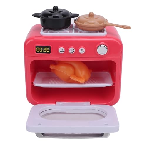 Alomejor Komplette Treat Toy Microwave, Interaktiver Rotierender Turntable -Taste Küchengeräte mit Lebensmittelspielzeug mit Lebensmittelspielzeugen Alomejor Komplette Treat Toy Microwave, Interaktiver Rotierender Turntable -Taste Küchengeräte mit Lebensmittelspielzeug mit Lebensmittelspielzeugen von Alomejor