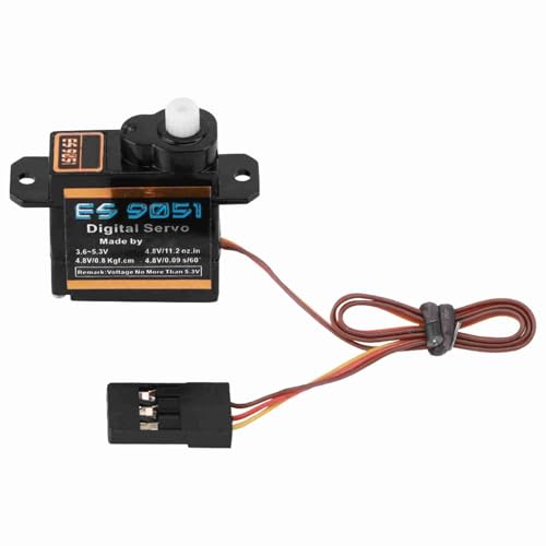 Alomejor Kunststoffausrüstung Servo Hoher Effizienz 0,8 Kg Drehmoment für 3D F3P RC Flugzeugfamilie Entertainment Alomejor Kunststoffausrüstung Servo Hoher Effizienz 0,8 Kg Drehmoment für 3D F3P RC Flugzeugfamilie Entertainment von Alomejor
