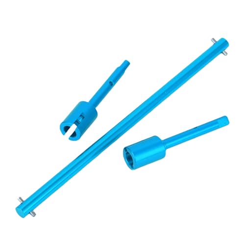 Alomejor Langlebige Metall RC Center Drive Well Joint Cup Kits für TT02, Leistungsaufbesserung für RC - -Autos, Einfache Installation (Blue) von Alomejor