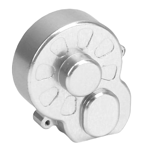 Alomejor Langlebige RC -Getriebeschale für Losi B T 1/24 RC -Auto Reduziertes Gewicht, Raffinierte Metallische Textur Ideal für Auto Enthusiasten (Silver) von Alomejor