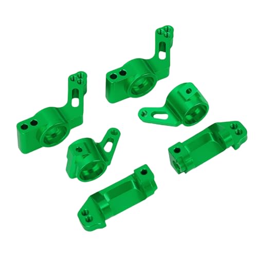 Alomejor Langlebiger RC -Auto -Lenkstecher Vorder C Sitz Hinterachse Sitz Kit für Slash Premium Aluminiumlegierung Upgrade Teile (Green) von Alomejor