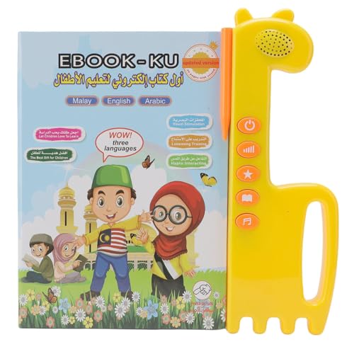 Alomejor -Lernmaschine, Multikulturelle Bildung Spielzeug-Lernbuch mit klick-Lese Funktion von Alomejor