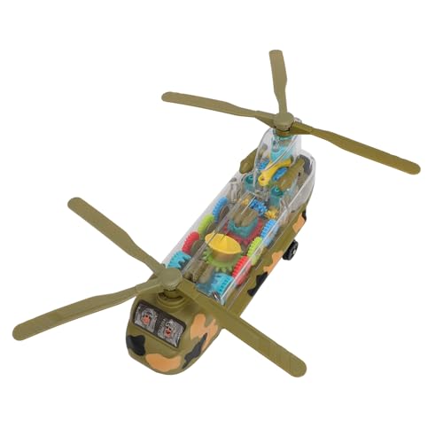 Alomejor Leuchten Transparenter Spielzeughubschrauber Omnidirektional Hindernisvermeidung mit LED Lights Musik für Bildungsspiel Alomejor Leuchten Transparenter Spielzeughubschrauber Omnidirektional Hindernisvermeidung mit LED Lights Musik für Bildungsspiel von Alomejor