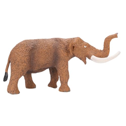 Alomejor Mastodons Figur, Realistisches Elefantenmodell Bildungsspielzeug Solid Plastik für Kinderzimmer Dekor Tierliebhaber Alomejor Mastodons Figur, Realistisches Elefantenmodell Bildungsspielzeug Solid Plastik für Kinderzimmer Dekor Tierliebhaber von Alomejor