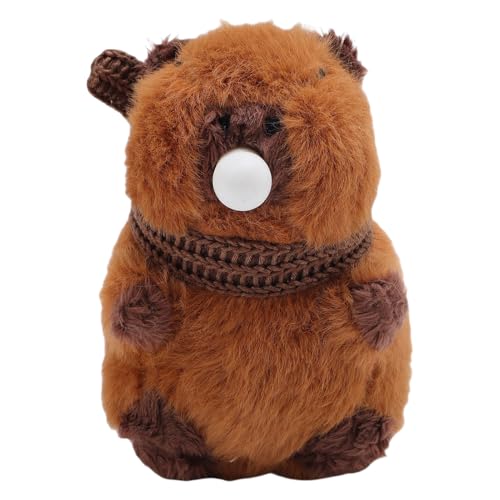 Alomejor Meerschweinchen -Plüschspielzeug, Quietschende Blasenblasen Ausgestopfter Tieranhänger für, Taschen, Schlüsselanhänger, Sammlung Alomejor Meerschweinchen -Plüschspielzeug, Quietschende Blasenblasen Ausgestopfter Tieranhänger für, Taschen, Schlüsselanhänger, Sammlung von Alomejor
