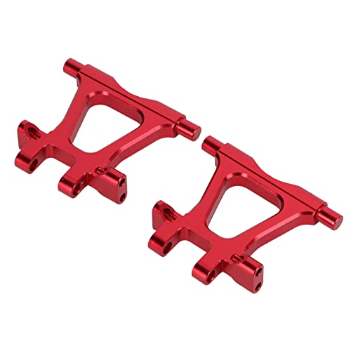 Alomejor Metall Mintere Tertee Querlenker Schinge RC Hinten Untere Schwinge für TT02 1/10 RC Auto Upgrade Teile (Rot) von Alomejor