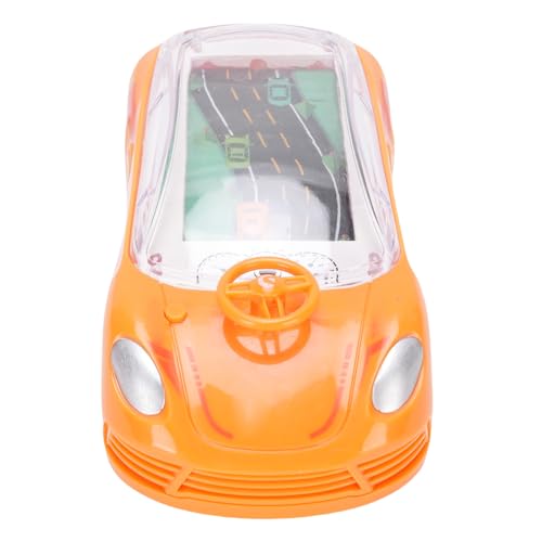 Alomejor Mini Racing Car Game Simulation Erlebnis Spielzeug, Handheld -Fahrsimulator für , Rennabenteuerauto -Lenkrad für und Mädchen, AAA Batterieantrieb (ORANGE) von Alomejor