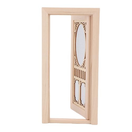 Alomejor Mini Toy House Türtür, 1:12 Basswood -Tür mit Europäischem Hohldesign für DIY -Projekte für Dollhouse und Miniatur -Szenendekoration Alomejor Mini Toy House Türtür, 1:12 Basswood -Tür mit Europäischem Hohldesign für DIY -Projekte für Dollhouse und Miniatur -Szenendekoration von Alomejor