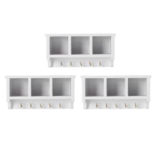 Alomejor Miniatur -Miniaturregal aus Exquisiten Puppen für Elegante Möbel, Realistisches Holzregal für Puppenhausmöbel, 3% Im Holzregal für Sammler, Mini -Lagerregale für Kasten-/Modellabdeckung Alomejor Miniatur -Miniaturregal aus Exquisiten Puppen für Elegante Möbel, Realistisches Holzregal für Puppenhausmöbel, 3% Im Holzregal für Sammler, Mini -Lagerregale für Kasten-/Modellabdeckung von Alomejor