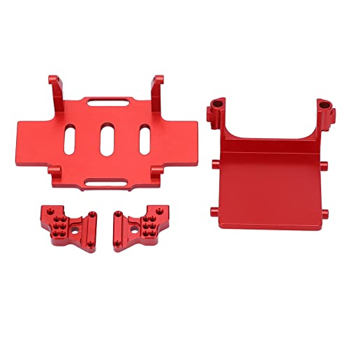 Alomejor Precision CNC RC Tower RC Aluminium Alliam Alloy -Batterie Batterie für den 1/24 SCX24 Bronco -Kampf (Rot) von Alomejor