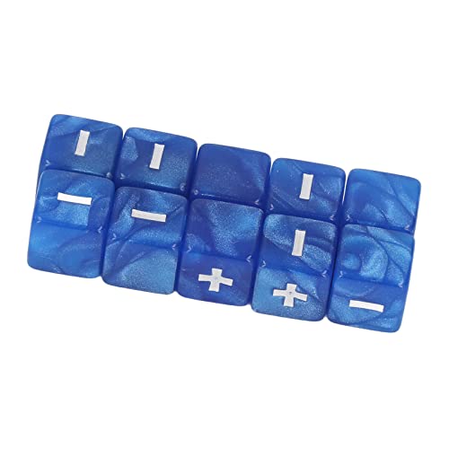 Alomejor Premium -Kunststoff Weniger Würfel. (Blue) von Alomejor