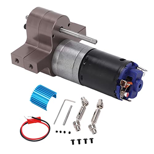 Alomejor RC 370 Motor Getriebe RC Getriebe Getriebe für WPL B1 B-1 C14 C-14 1/16 RC Truck(Titan) RC -Automodellzubehör von Alomejor