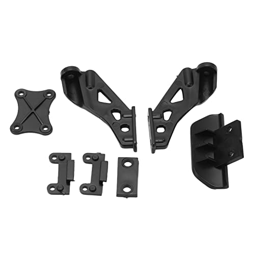 Alomejor RC ANTIKOLLISIONSSTOHSTANGE, Fester Satz, RC AUTOSTOZTOSTANGE UND FLÜGELSATZ FÜR 144001 124017 144010 Auto von Alomejor