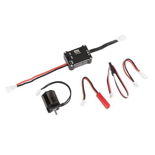 Alomejor RC Bürstenloser Motor -ESC -Combo Combo Set mit Fortschrittlicher FOC Technologie für den Reibungslosen Betrieb, Fit für SCX24 1/24 RC Autozubehör Alomejor RC Bürstenloser Motor -ESC -Combo Combo Set mit Fortschrittlicher FOC Technologie für den Reibungslosen Betrieb, Fit für SCX24 1/24 RC Autozubehör von Alomejor