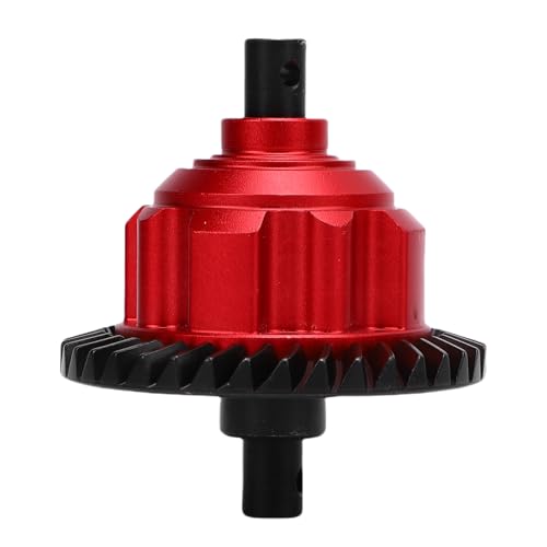 Alomejor RC Car 37T 13T Differential Zahnradersatz, Verbesserte Steuerung und Handhabung für 1/10 Maxx, Geeignet für RC -Hobbyisten (Rot) von Alomejor