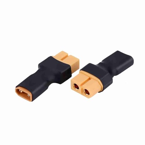 Alomejor RC -Drohne Stecker Adapter XT30 Zu Xt60 Stecker Adapter für RC FPV Auto Flugzeug Drohne Lipo Batterie usw. Port UmwandLung (XT30 männlicher Adapter XT60 Frauen) von Alomejor