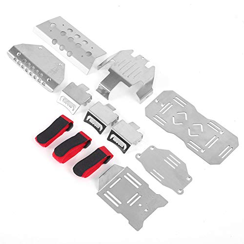Alomejor RC Edelstahl -Chassis -Beschützerplatte für 6 G63 1/10 RC Auto, Langlebig und Tragbar, Schützen Sie Chassis und Antriebswelle für Enthusiasten, Silber, 8pcs Set Alomejor RC Edelstahl -Chassis -Beschützerplatte für 6 G63 1/10 RC Auto, Langlebig und Tragbar, Schützen Sie Chassis und Antriebswelle für Enthusiasten, Silber, 8pcs Set von Alomejor