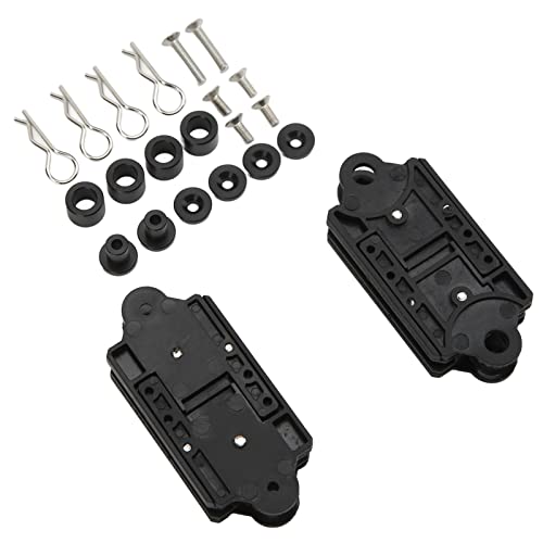 Alomejor RC Einstellbarer Magnetkörperposten für 1/8 1/10 RC -Auto, Langlebiger Schwarzer Plastikauto -Schale Säulenständer für, Axial SCX10 90046, Verbesserung der Leistung Alomejor RC Einstellbarer Magnetkörperposten für 1/8 1/10 RC -Auto, Langlebiger Schwarzer Plastikauto -Schale Säulenständer für, Axial SCX10 90046, Verbesserung der Leistung von Alomejor