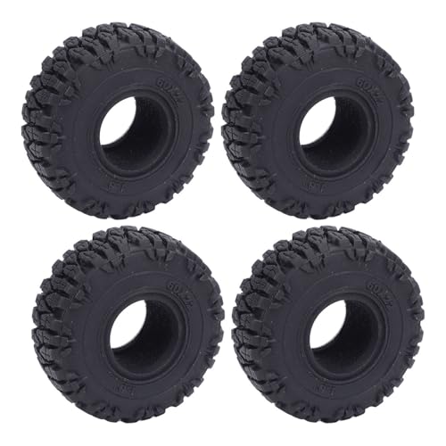 Alomejor RC Enhanced Handhabung Rad Reifen für Axiale SCX24 1/24, Hohe Simulation RC-Crawler-Reifen mit Hub-Set für Offroad-Enthusiasten Alomejor RC Enhanced Handhabung Rad Reifen für Axiale SCX24 1/24, Hohe Simulation RC-Crawler-Reifen mit Hub-Set für Offroad-Enthusiasten von Alomejor