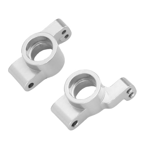 Alomejor RC Heckstillstand RC -Vereinbarung für 1/24 Schole -Autos, Langfristige Ersatzteile für und Rechts, 2 PCs Heck Steher für Wartung (Silver) von Alomejor