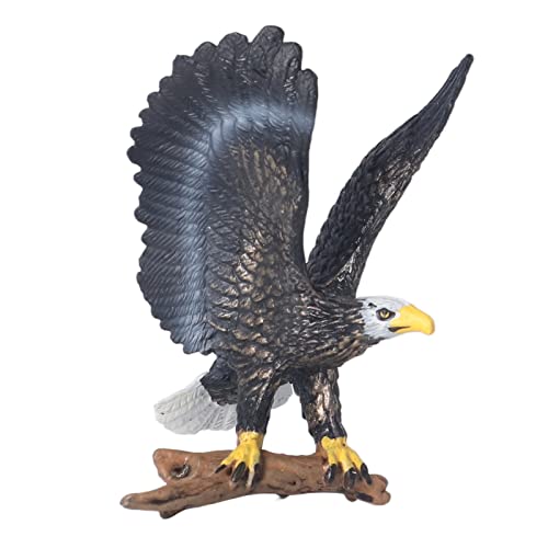 Alomejor Realistische Adlerfigur, Lebensechtes Vogelspielzeug, Heimdekoration, Vogelfiguren, Vögel, Tierfiguren, Spielzeug von Alomejor