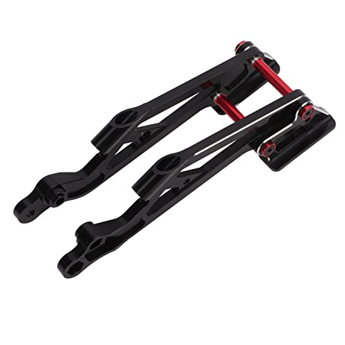 Alomejor Reittier des Auto RC Strady Wing Auupdo Material von Tenbro -Kontrollautos für Arma Kraton 1/8 Proetti (Schwarz Rot) von Alomejor