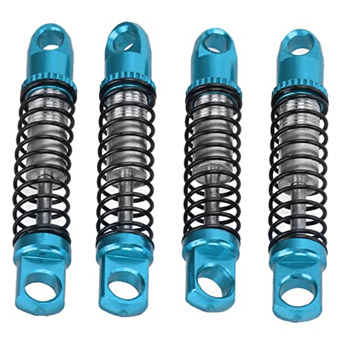 Alomejor Robuster Metallschockdämpferabsorber für WPL D12 RC - Langlebig und Licht, Verbessert die Leistung von Lüftern auf 1/10 Skala (Blue) von Alomejor