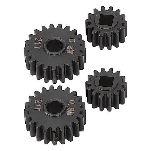 Alomejor Robustes Portalachsgetriebeset aus Stahl, Perfekter Ersatz 14T 21T für Capra SCX10 III 1/10 RC Crawler Alomejor Robustes Portalachsgetriebeset aus Stahl, Perfekter Ersatz 14T 21T für Capra SCX10 III 1/10 RC Crawler von Alomejor