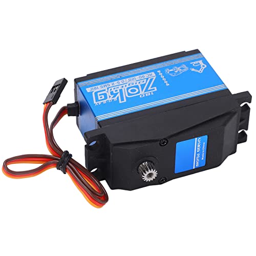 Alomejor SPT70HV Hohes Drehmoment Digitales Servo für RC -Auto -Roboter Strong und Langlebige Metallausrüstung für Fernbedienungssteuerautos Boote Roboter Blau Alomejor SPT70HV Hohes Drehmoment Digitales Servo für RC -Auto -Roboter Strong und Langlebige Metallausrüstung für Fernbedienungssteuerautos Boote Roboter Blau von Alomejor