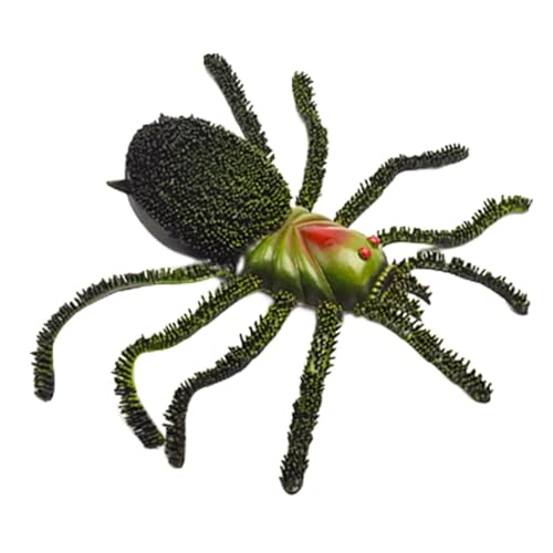 Alomejor Sound Emittierendes Flexibles Künstliches Spinnenspielzeug mit Lebensechter Haariger Spinne aus Weichem Gummi für die Halloween-Party-Dekoration Alomejor Sound Emittierendes Flexibles Künstliches Spinnenspielzeug mit Lebensechter Haariger Spinne aus Weichem Gummi für die Halloween-Party-Dekoration von Alomejor
