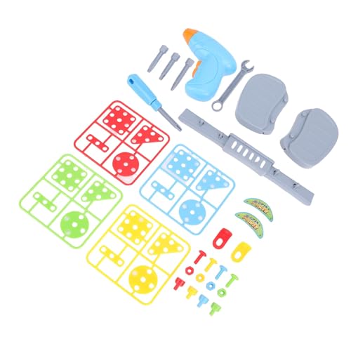 Alomejor Spielzeugset für Elektrobohrergebäude mit Werkzeugen für Kinderpädagogikspielzeit Alomejor Spielzeugset für Elektrobohrergebäude mit Werkzeugen für Kinderpädagogikspielzeit von Alomejor