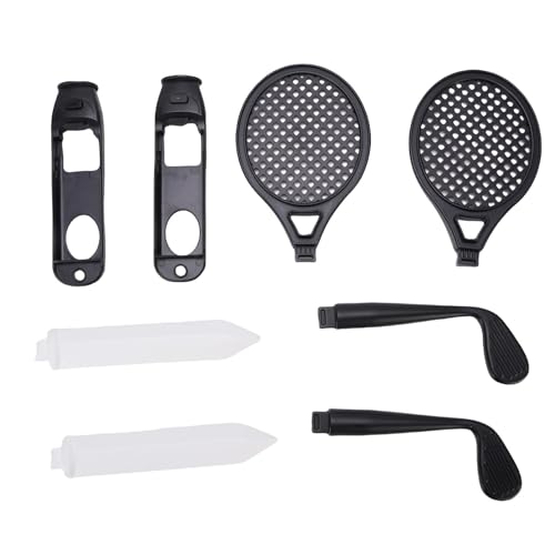 Alomejor Sports Accessoires Bundle Set ABS Multifunktional Grip Kit für Switch 2 Controller mit Ergonomischem Design 8cm für Spieler Multiplayer -Spiele von Alomejor