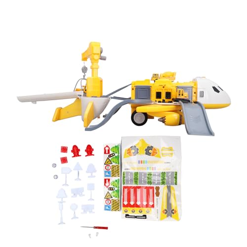 Alomejor Supergroßes, Multifunktionales Spielzeug-Aufbewahrungsflugzeug für, Modellflugzeug, Hervorragend für Mehr Spiel- und Unterhaltungsspaß von Alomejor