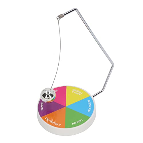 Alomejor Swinging Ball Toy, Creative Decision Maker Magnetic Levitation Decision Marker Swinging Ball Pendule Toys for Teaching Office Desk Decoration (Bunt) von Alomejor