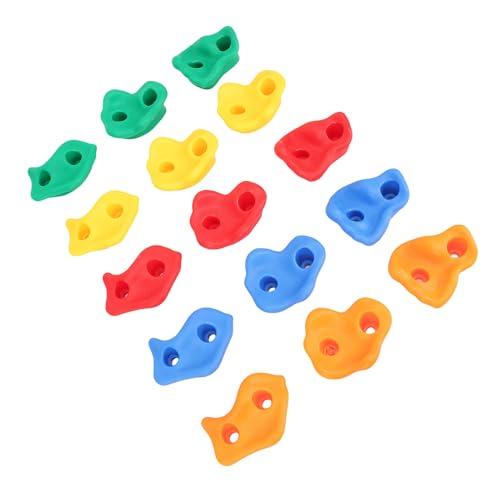 Alomejor Verbessertes Grip Color Climbing Hält Kit für Im Innen- und Außenbereich von Kindern - PE Material von Alomejor